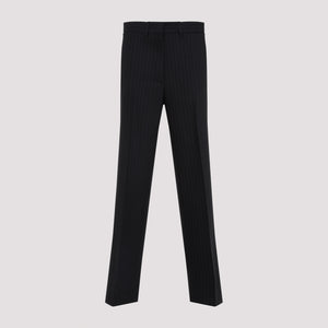 MIU MIU Diplomatic Stripe Relaxed Fit Pants for Women