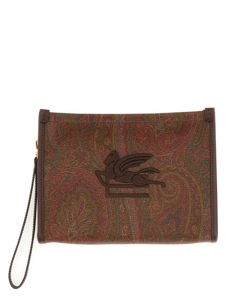 ETRO Paisley Jacquard Mini Pouch Handbag