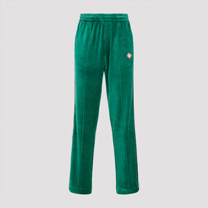 CASABLANCA Velour Joggers for Men - FW24