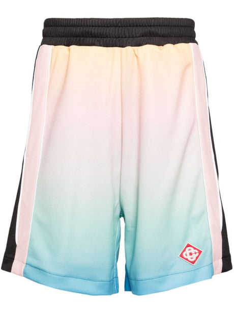 CASABLANCA Gradient Football Bermuda Shorts - Size L