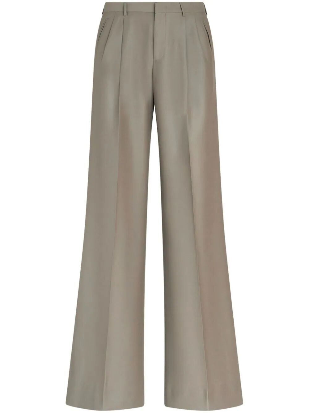 ETRO Men's Double Pleat Trousers in Nude & Neutrals for SS24