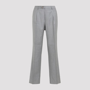 ETRO Single Pleat Wool Pants for Men