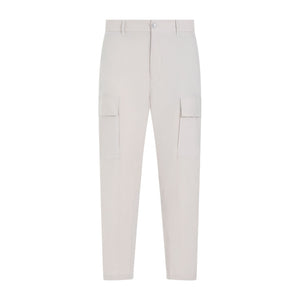 ETRO Slim Fit Cargo Pants with Stretch Fabric for Men in Neutral Color
