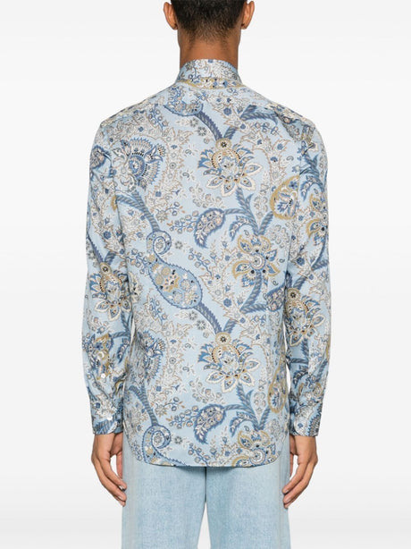 ETRO Floral Paisley Print Shirt - Fall/Winter 2024