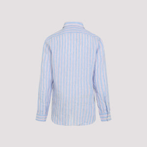 ETRO Linen Logo Shirt for Men - SS25 Collection