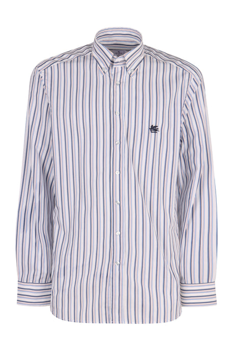 ETRO Striped Cotton Shirt for Men - FW24 Edition