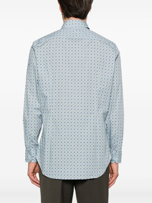 ETRO Men's Paisley Print Cotton Shirt