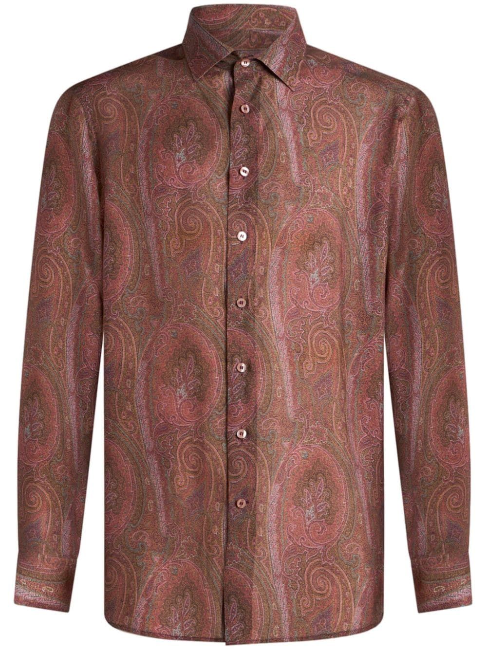 ETRO 3-Fabrics Classic Dress Shirt