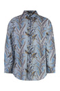 ETRO Multicolor Floral Printed Cotton Shirt for Men - SS24