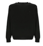 ETRO Men's Fine Knit Wool Crew Neck Sweater with Pegasus Motif