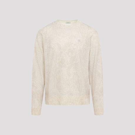 ETRO Classic Crewneck Knit Sweater for Men