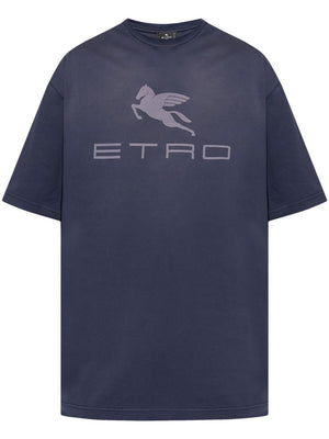 ETRO Logo Print T-Shirt for Men - FW24 Collection