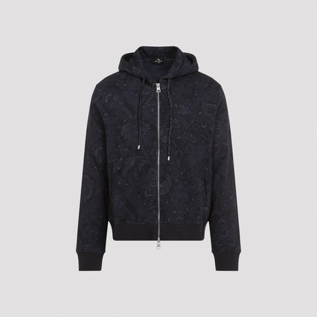 ETRO Men's Zipped Hoodie for Fall 2024