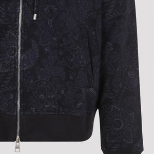 ETRO Men's Zipped Hoodie for Fall 2024