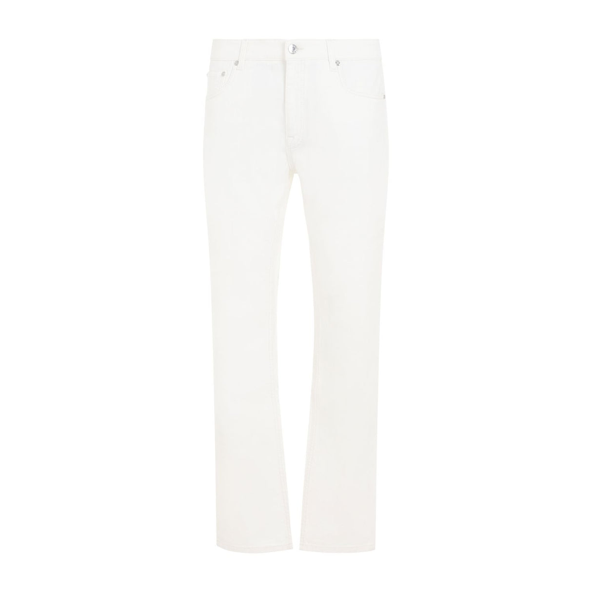 ETRO White Cotton Jeans for Men - SS24