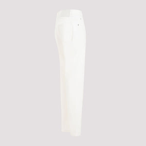 ETRO White Cotton Jeans for Men - SS24