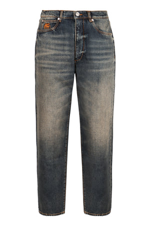 ETRO Vintage Wash Straight-Leg Jeans