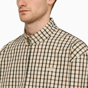 WALES BONNER Light Jacket with Checkered Pattern for Men's SS24 Collection