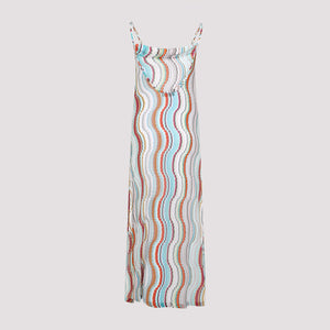 MISSONI Viscose Long Beach Dress for Women - SS25 Collection