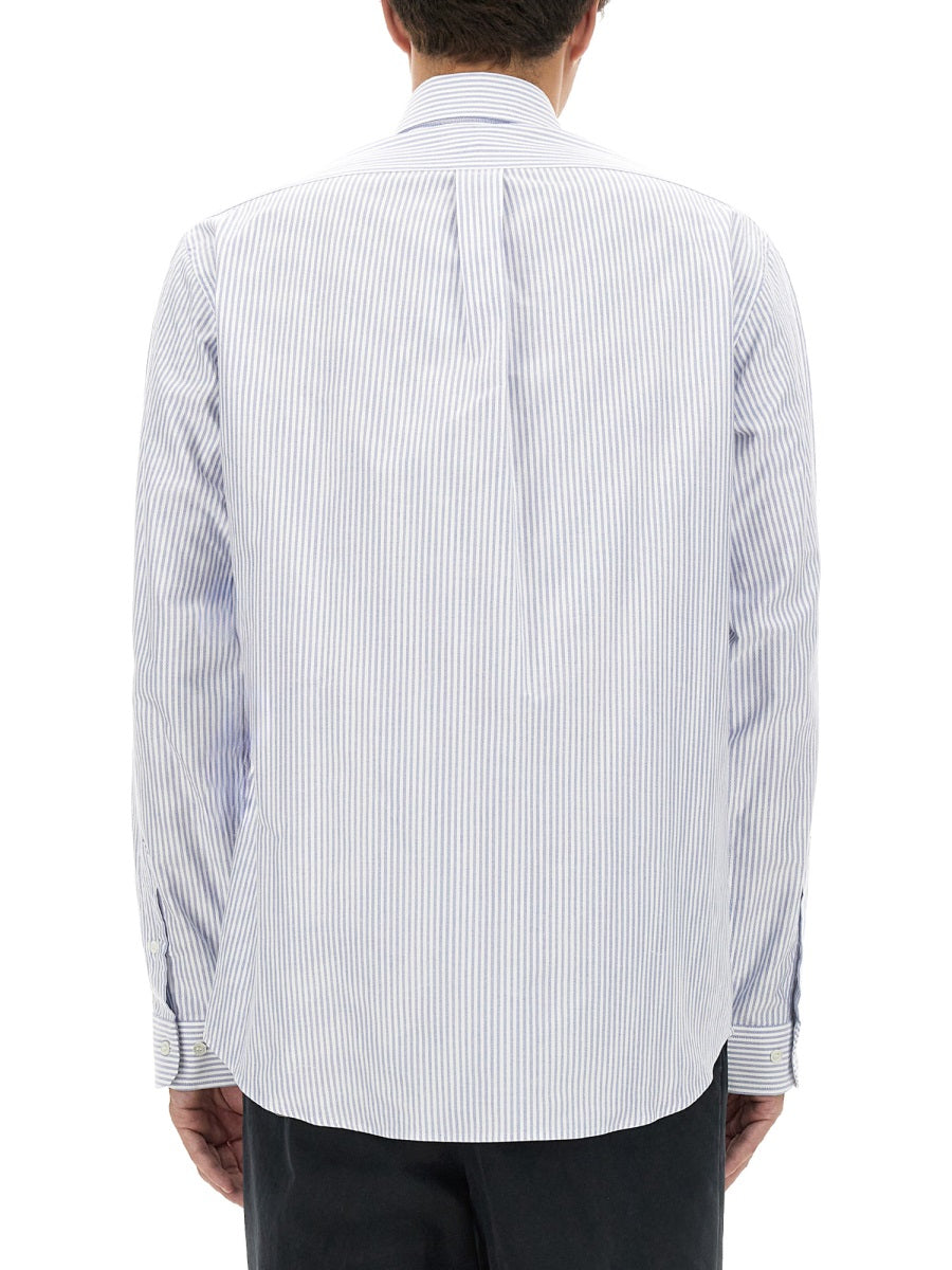 BALLY Logo Cotton Shirt - Regular Fit (Size 48 IT)