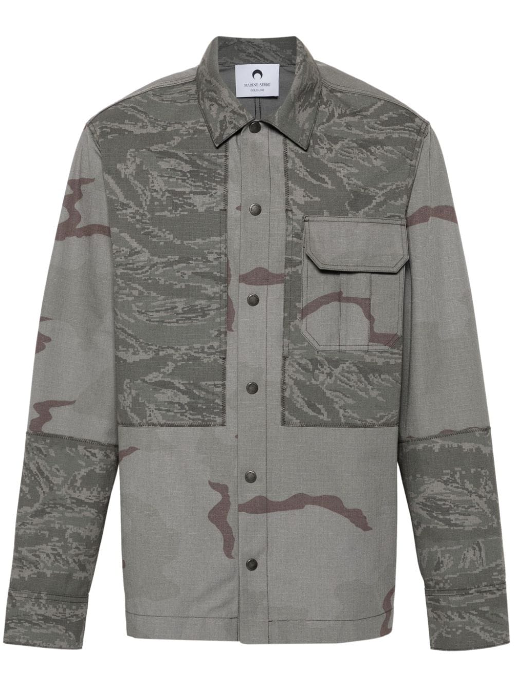 Áo khoác Camo Grey Ripstop cho Nam - Bộ sưu tập SS24