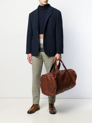 BRUNELLO CUCINELLI Blue Men's Jacket for 2024 Season