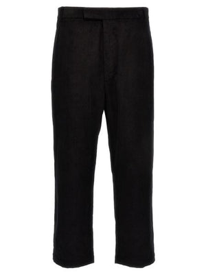 THOM BROWNE Luxurious Cotton Corduroy Straight-Leg Trousers