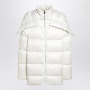 MONCLER RICK OWENS Men's Quilted Down Jacket with Removable Scarf