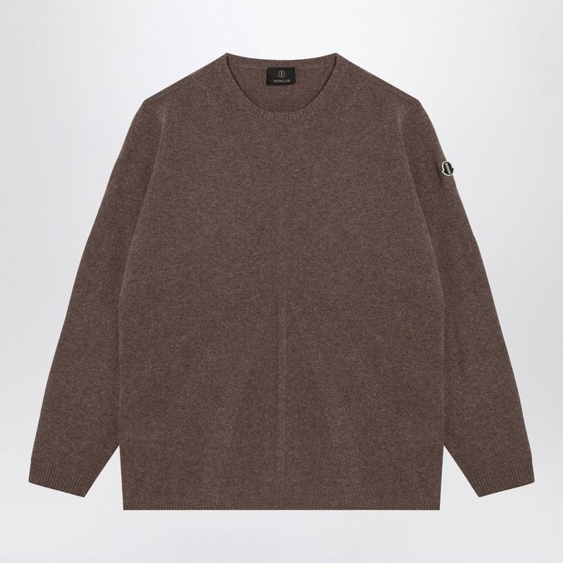 MONCLER RICK OWENS Crew-Neck Dust Wool Jumper