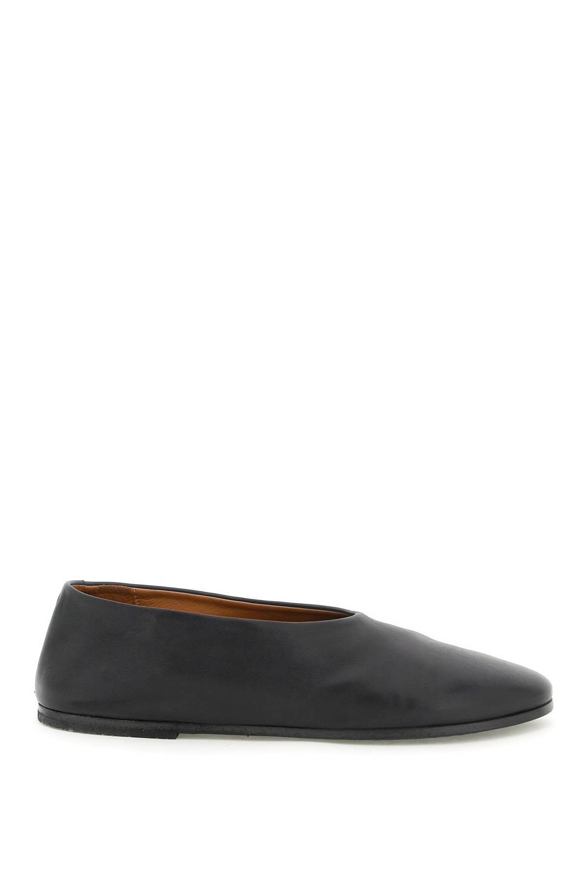 MARSELL Soft Leather Ballet Flats