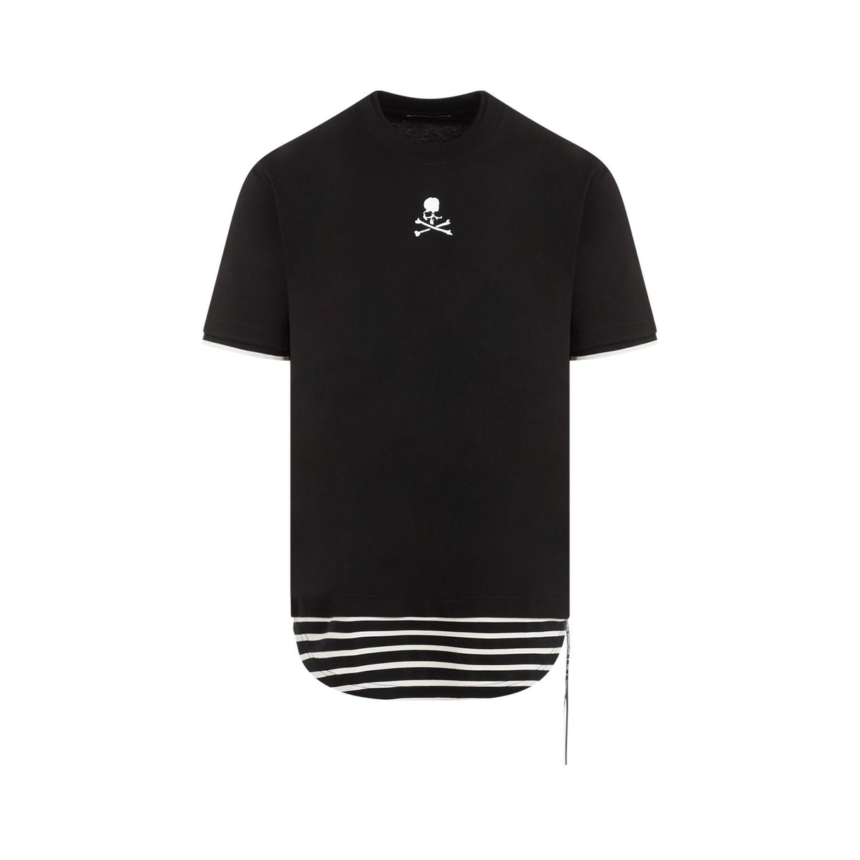 MASTERMIND JAPAN Sophisticated Layered Black T-Shirt