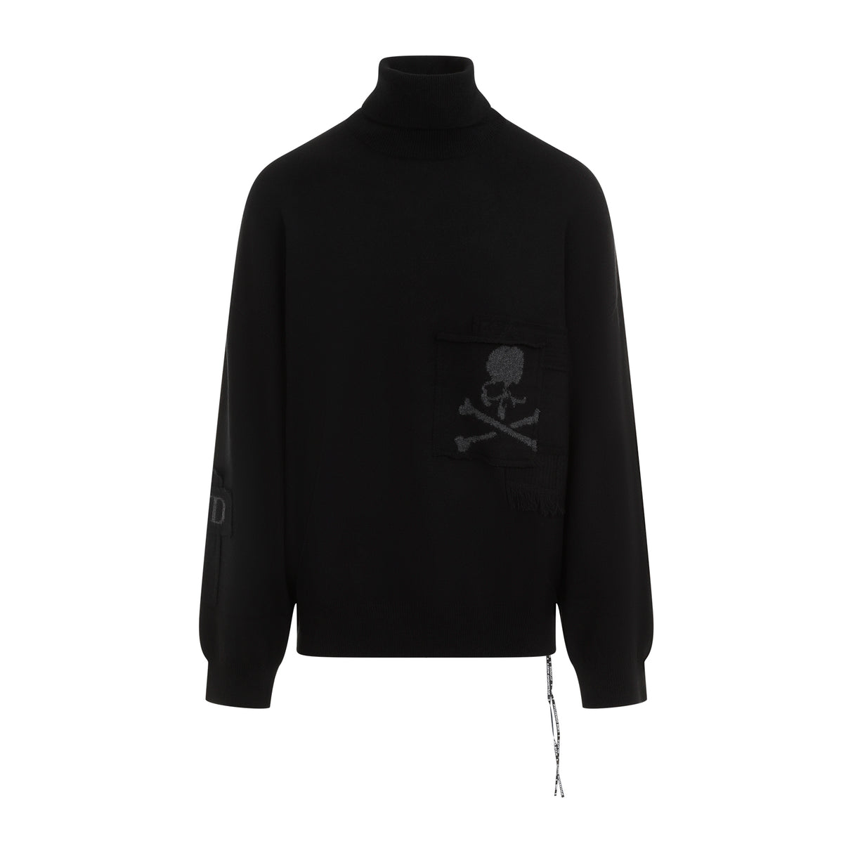 MASTERMIND JAPAN Patchwork Turtleneck Sweater for Men