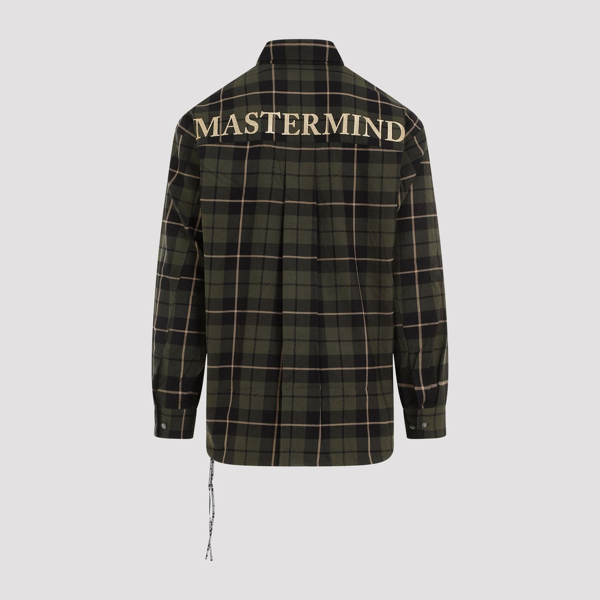 MASTERMIND JAPAN Classic Plaid Shirt for Men - Cotton Comfort