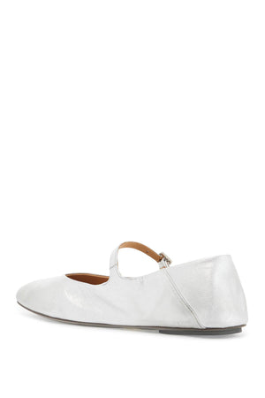 MARSELL Elegant Ballerina Flats with Adjustable Strap