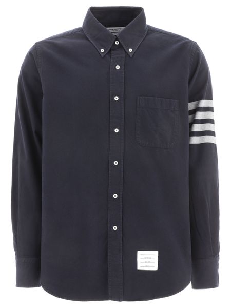 THOM BROWNE Flannel 4 Bar Shirt