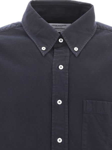 THOM BROWNE Flannel 4 Bar Shirt