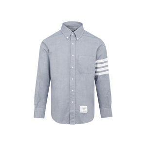 THOM BROWNE Flannel 4 Bar Shirt