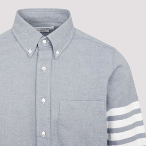 THOM BROWNE Flannel 4 Bar Shirt