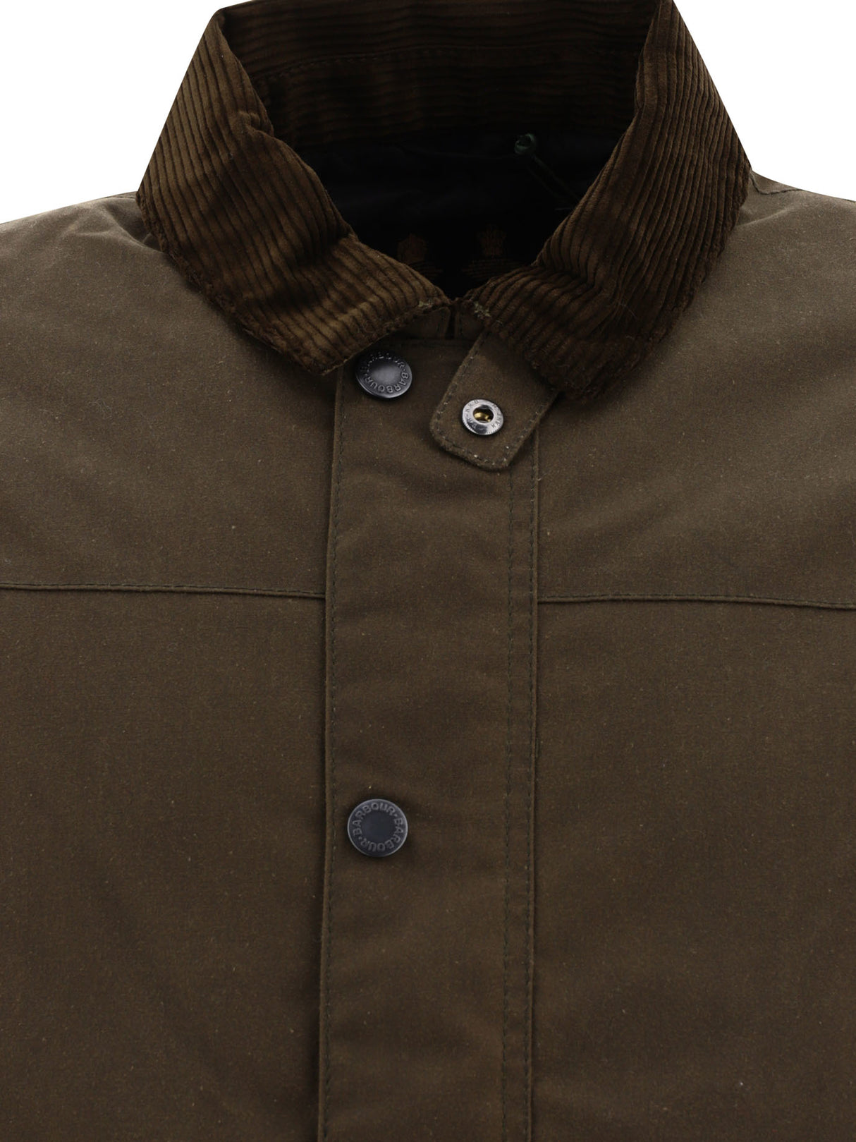 BARBOUR Green Waxed Jacket for Men - FW23 Collection