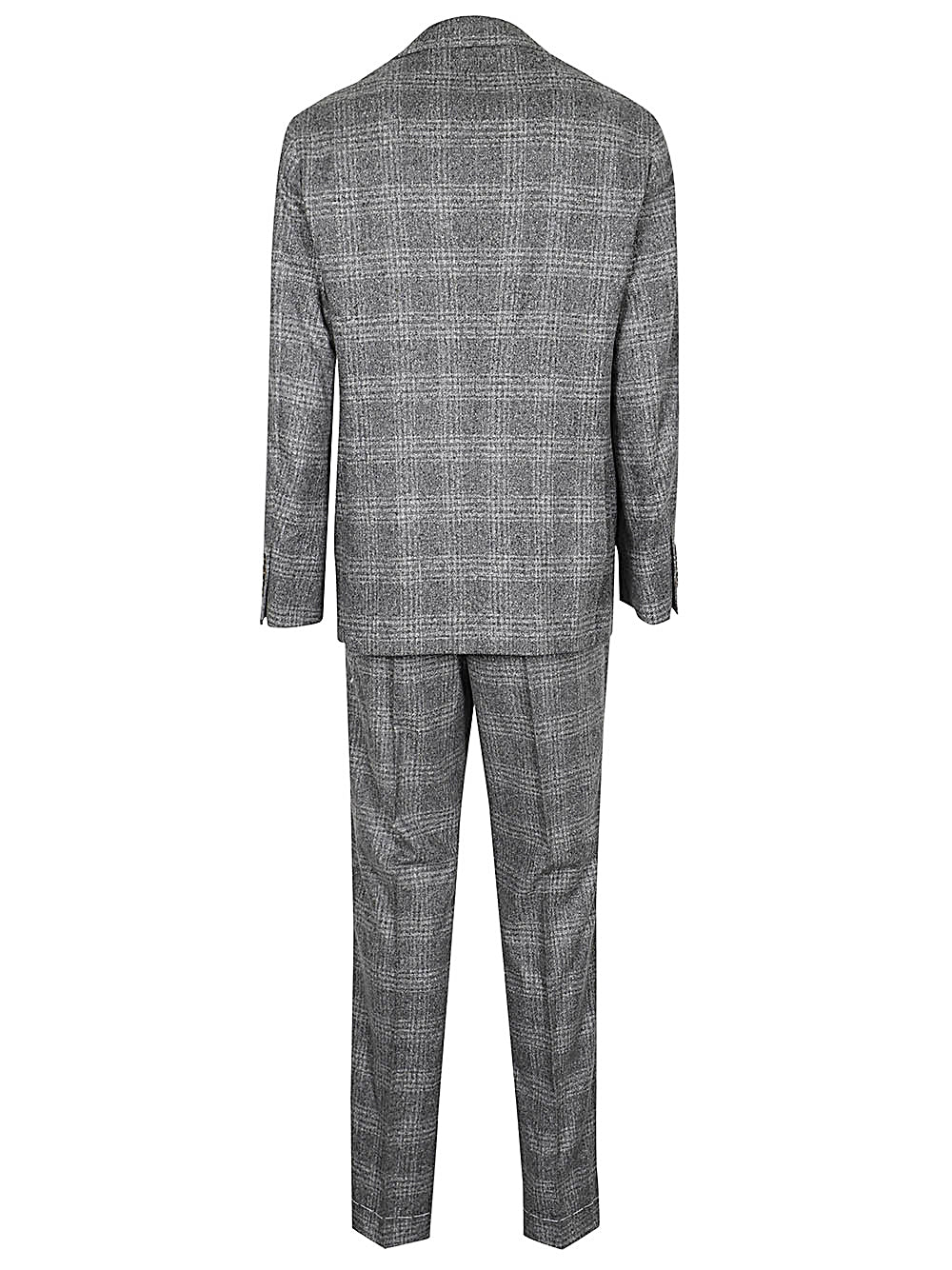 BRUNELLO CUCINELLI Elegant Wool-Silk Blend Gray Suit