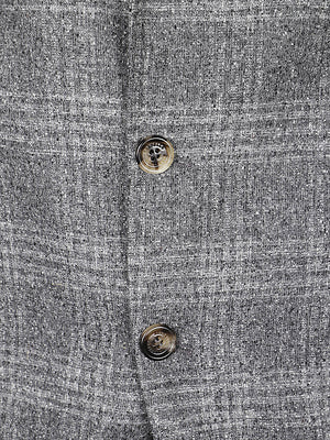 BRUNELLO CUCINELLI Elegant Wool-Silk Blend Gray Suit