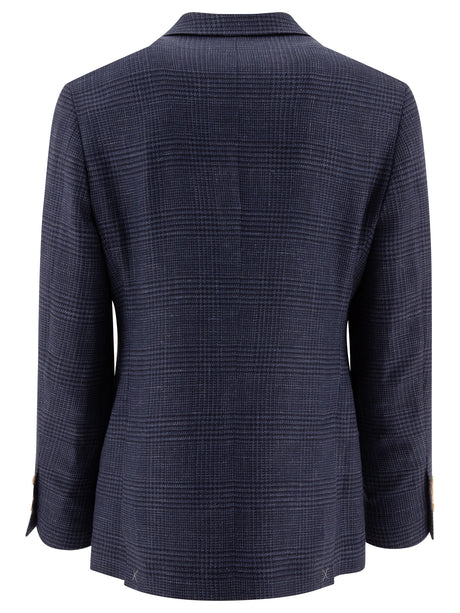 BRUNELLO CUCINELLI Men's Regular Fit Deconstructed Blazer