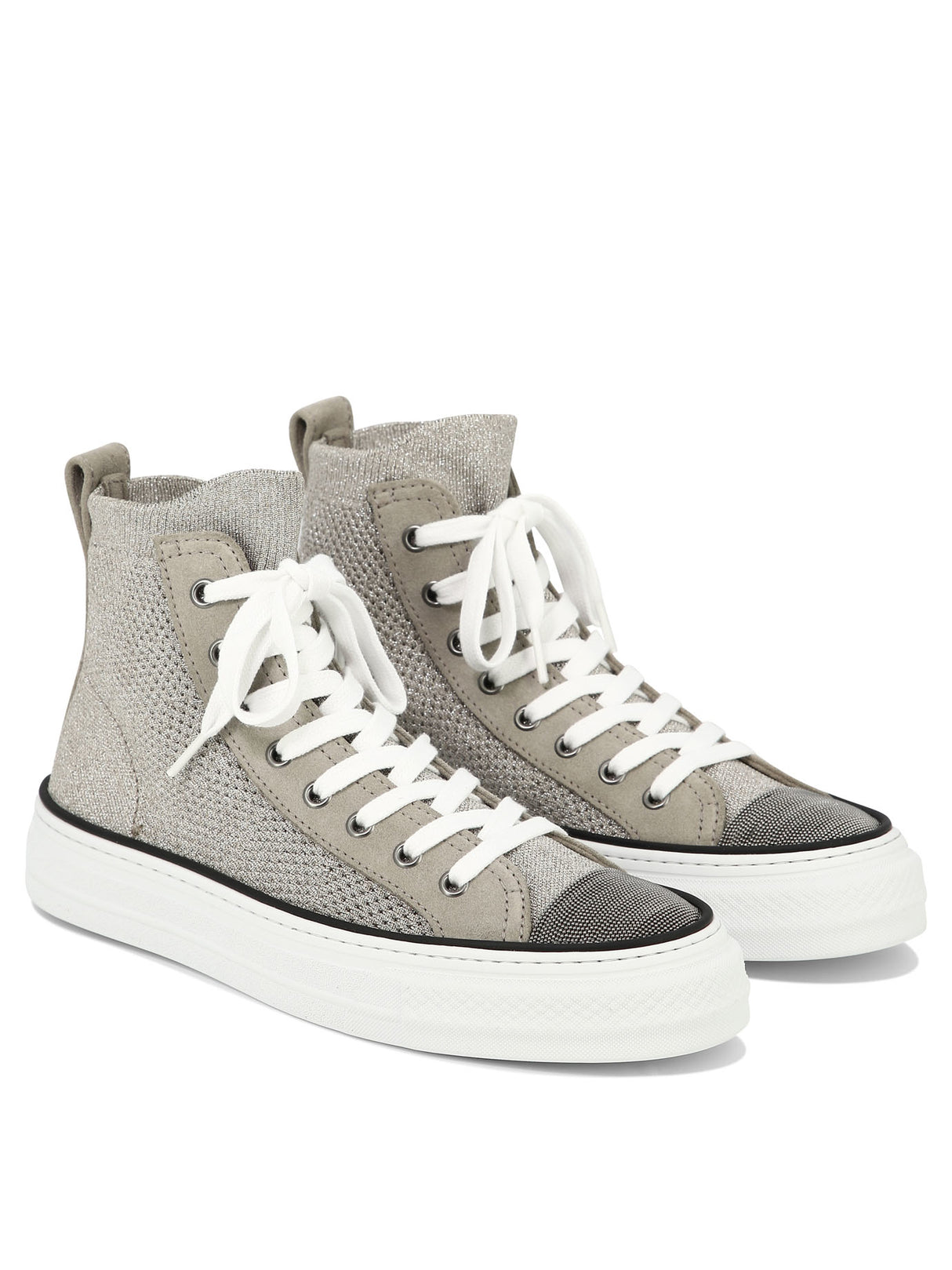 BRUNELLO CUCINELLI Beige 24SS Women's Sneakers - Spring/Summer 2024 Collection