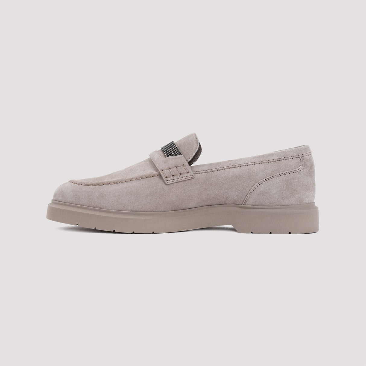 BRUNELLO CUCINELLI Luxurious Hued Suede Moccasins for Women