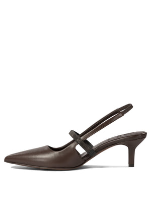 BRUNELLO CUCINELLI Sophisticated City Slingbacks with 5.5 cm Heel