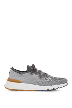 BRUNELLO CUCINELLI Lightweight Chinè Cotton Knit Runners for Men