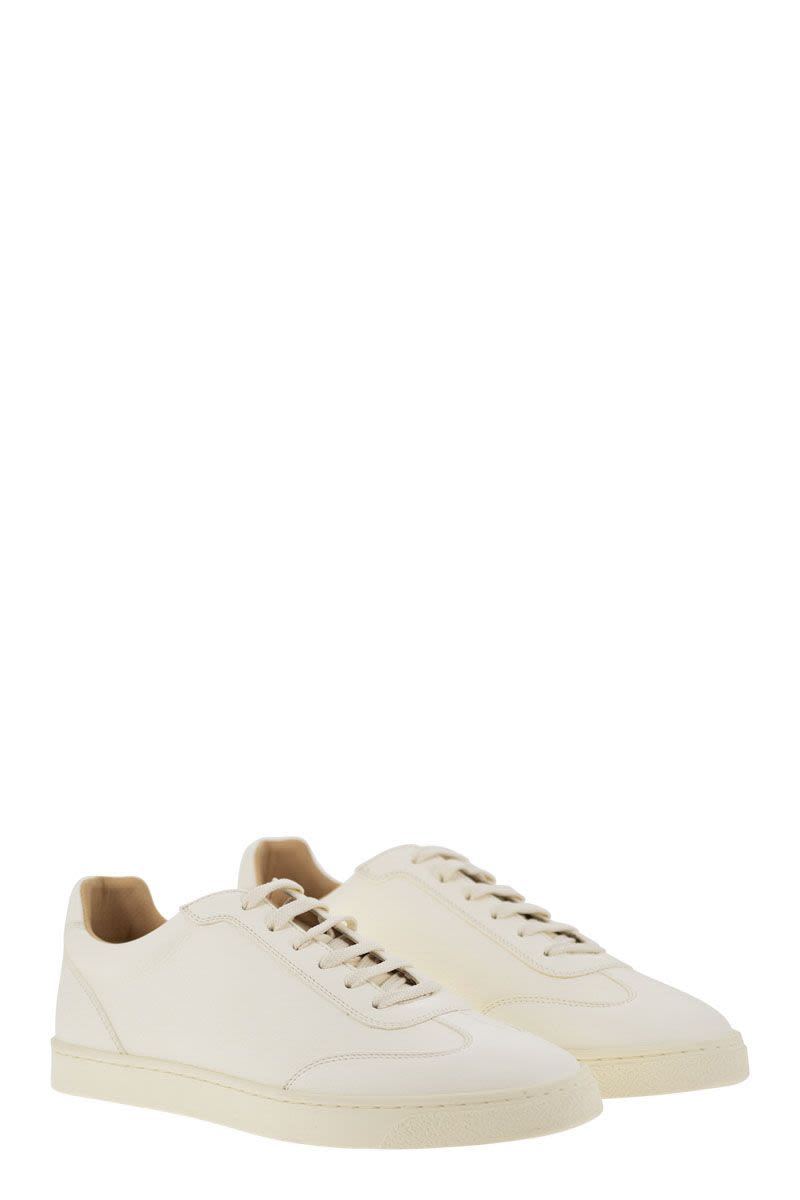 BRUNELLO CUCINELLI Men's White Sneakers - 24SS Collection