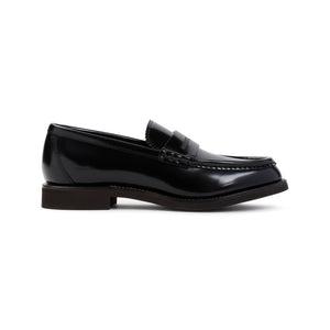 BRUNELLO CUCINELLI Elegant Black Leather Loafers for Women