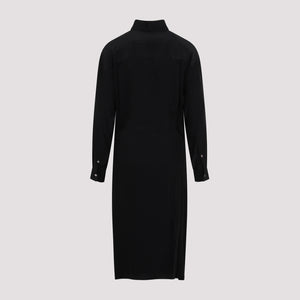 Flowing Sarong Dress đen cho nữ - Bộ sưu tập FW23