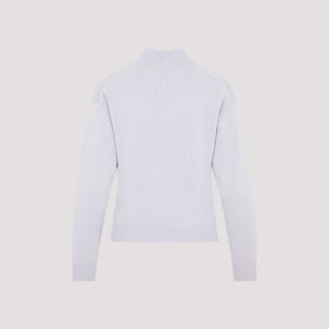 THEORY Elegant Half Zip Sweater in Pink and Purple for Women
